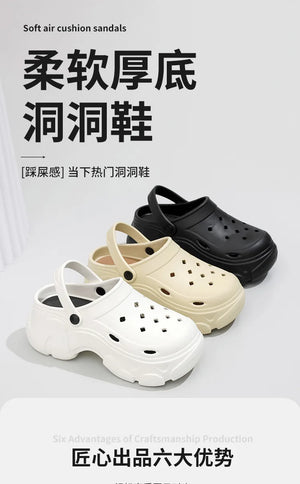 CROCS DE PLATAFORMA PARA DAMA